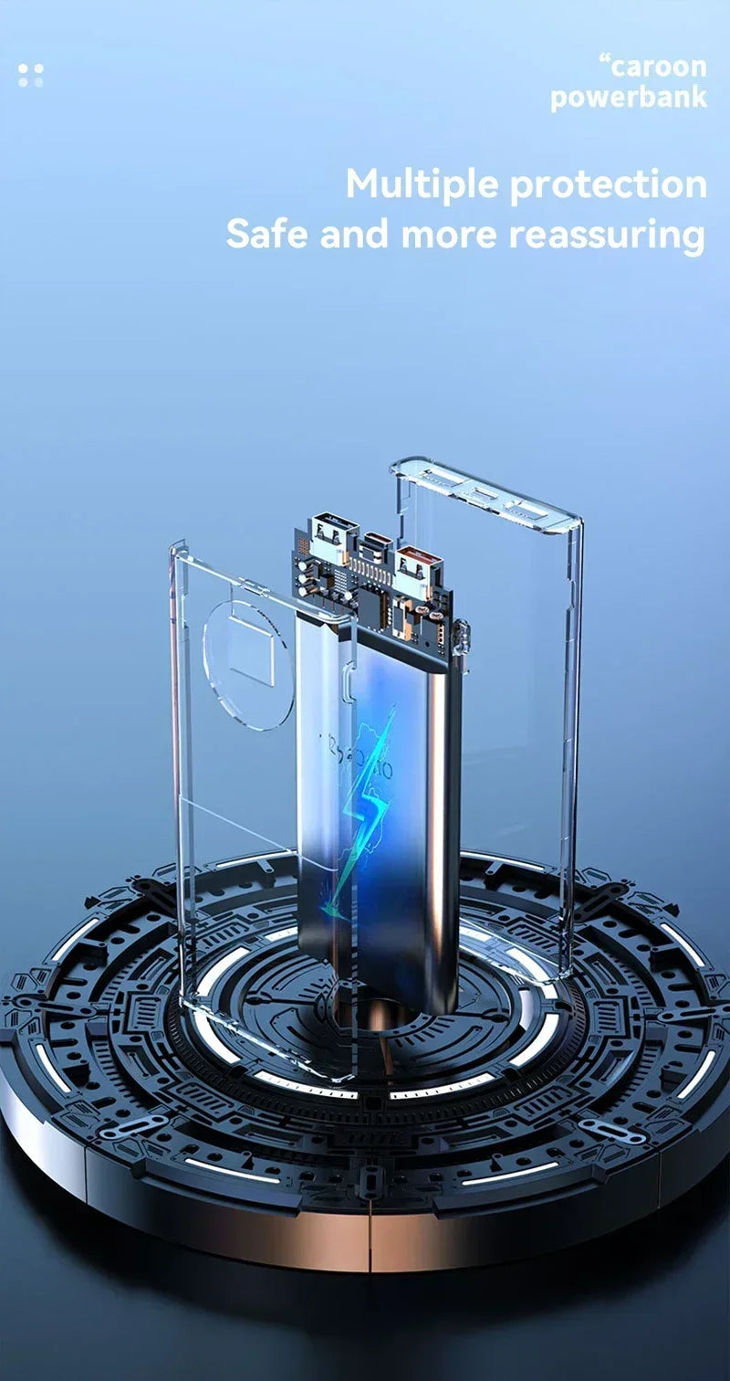 Xiaomi 120W 500000mAh High Capacity Power Bank Fast Charging Powerbank Portable Battery Charger For iPhone Samsung Huawei 2025